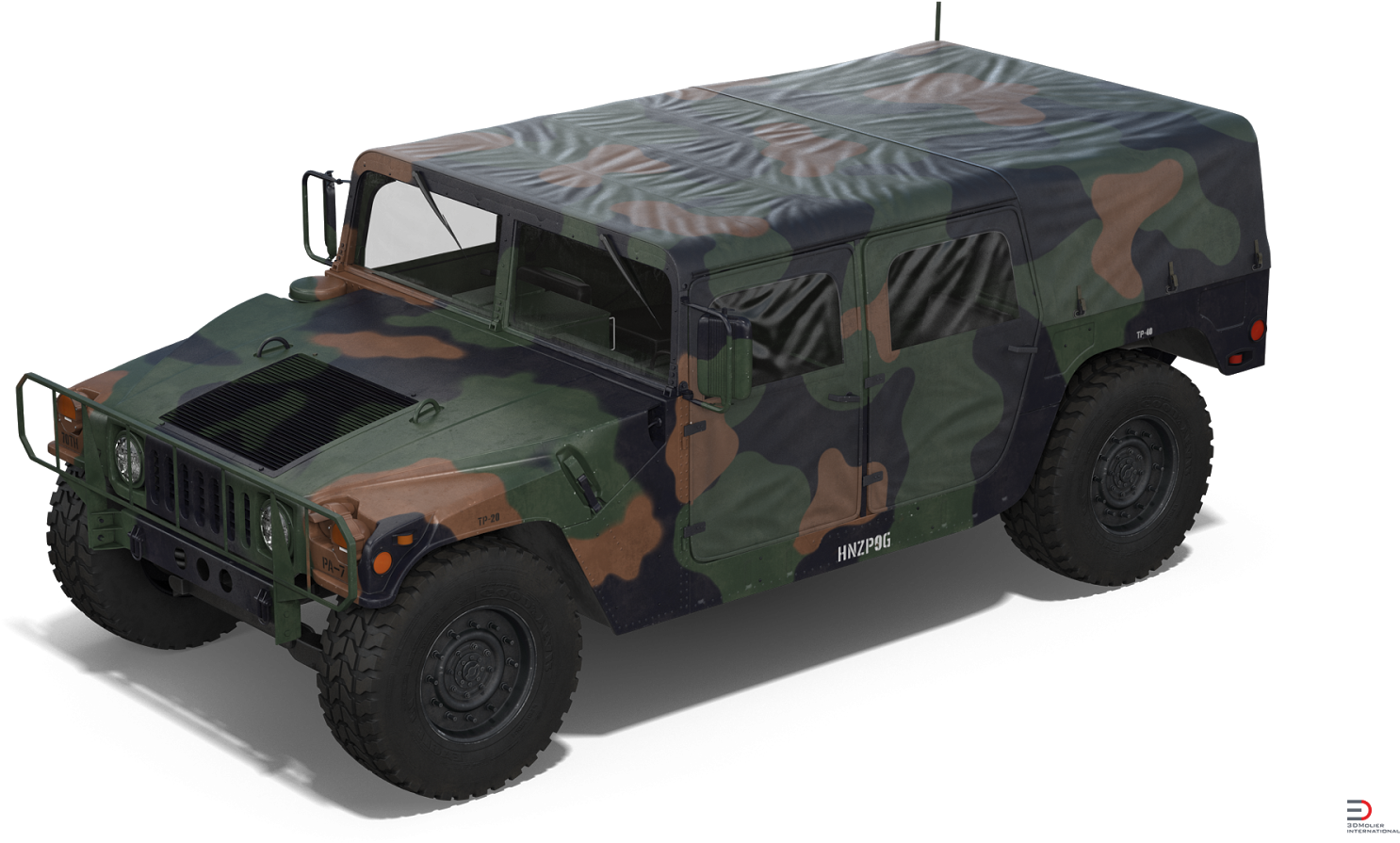 Military Hummer Camouflage Pattern