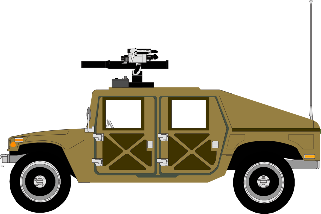 Military Hummer Vehicle Illustration