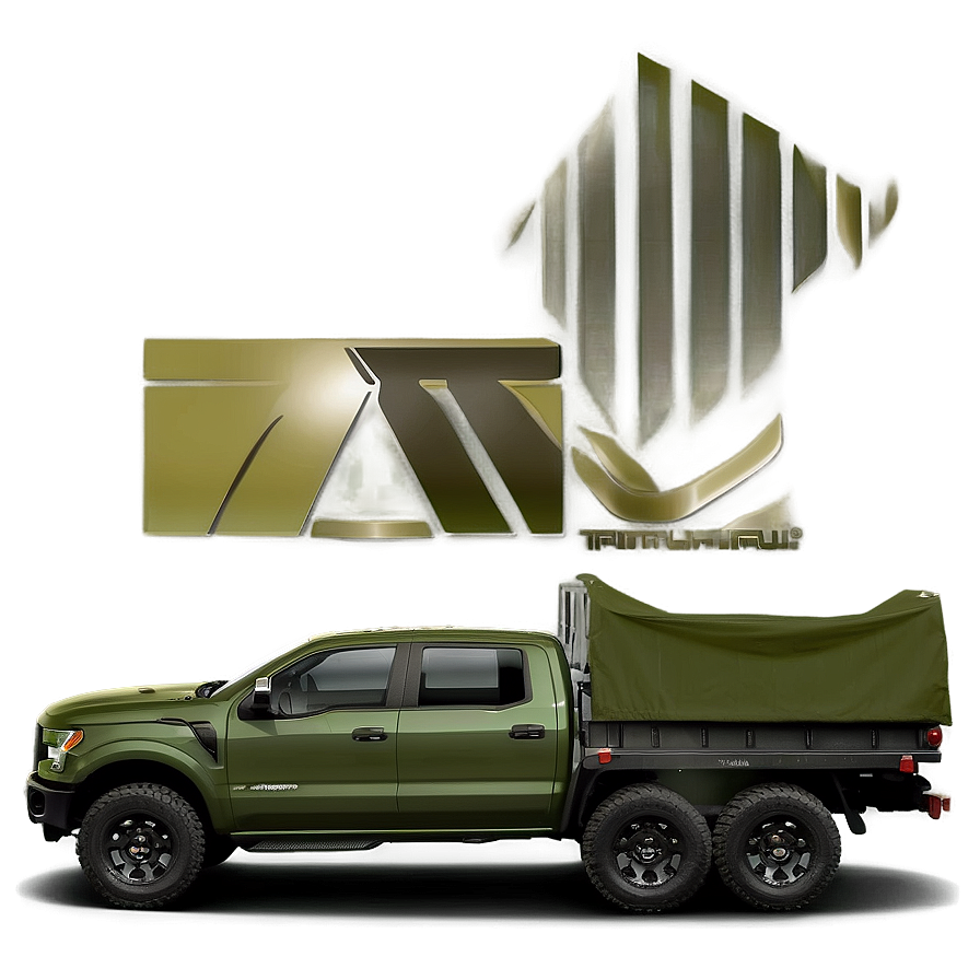 Military Pickup Truck Png 06252024