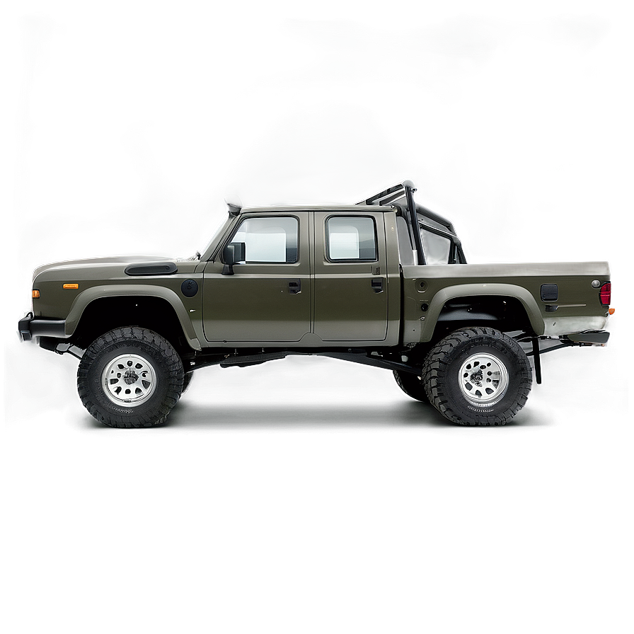 Military Pickup Truck Png Hxj19