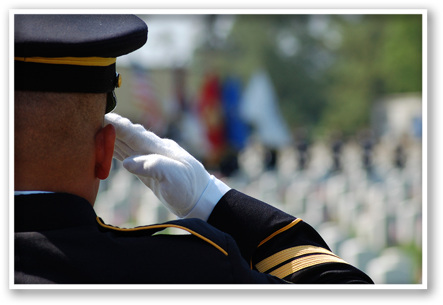 Military Salute Ceremony