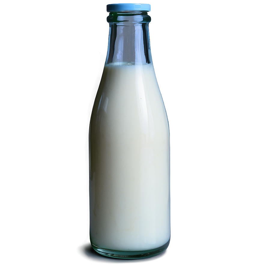 Milk Bottle And Glass Png Pjt83