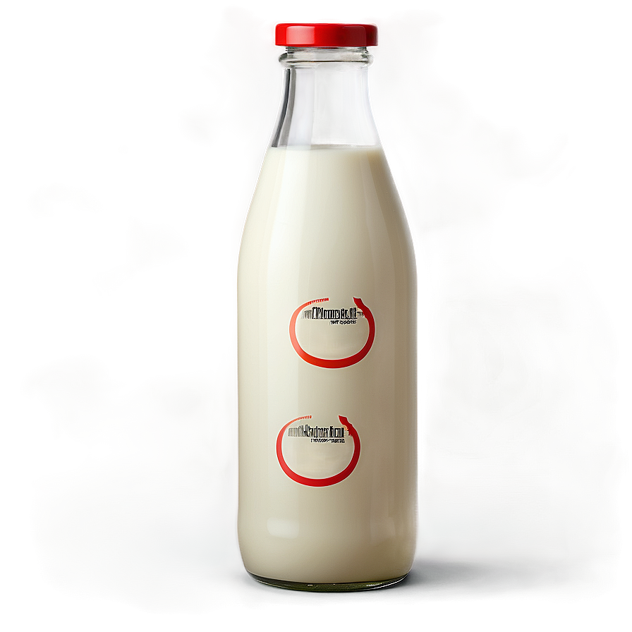 Milk Bottle Mockup Png 06212024