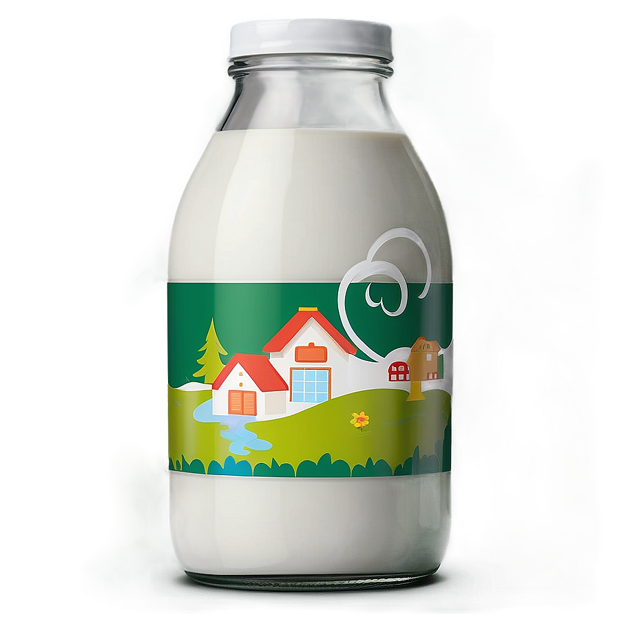 Milk Bottle Mockup Png Jhi