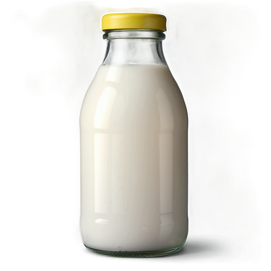 Milk Bottle With Label Png Kqi28