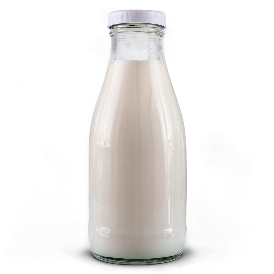 Milk Bottle With Straw Png Atc