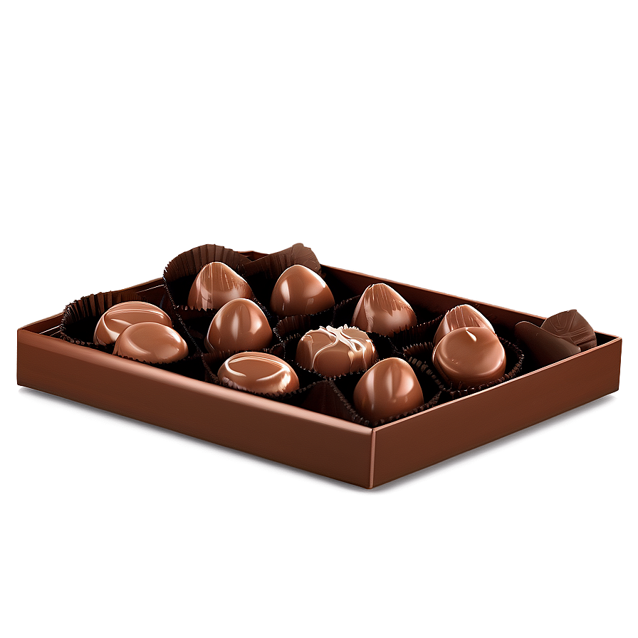 Milk Chocolate Collection Box Png 42