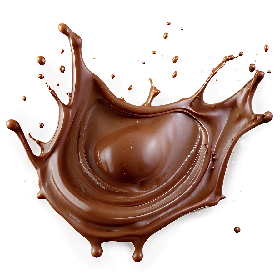 Milk Chocolate Splash Png Egn57