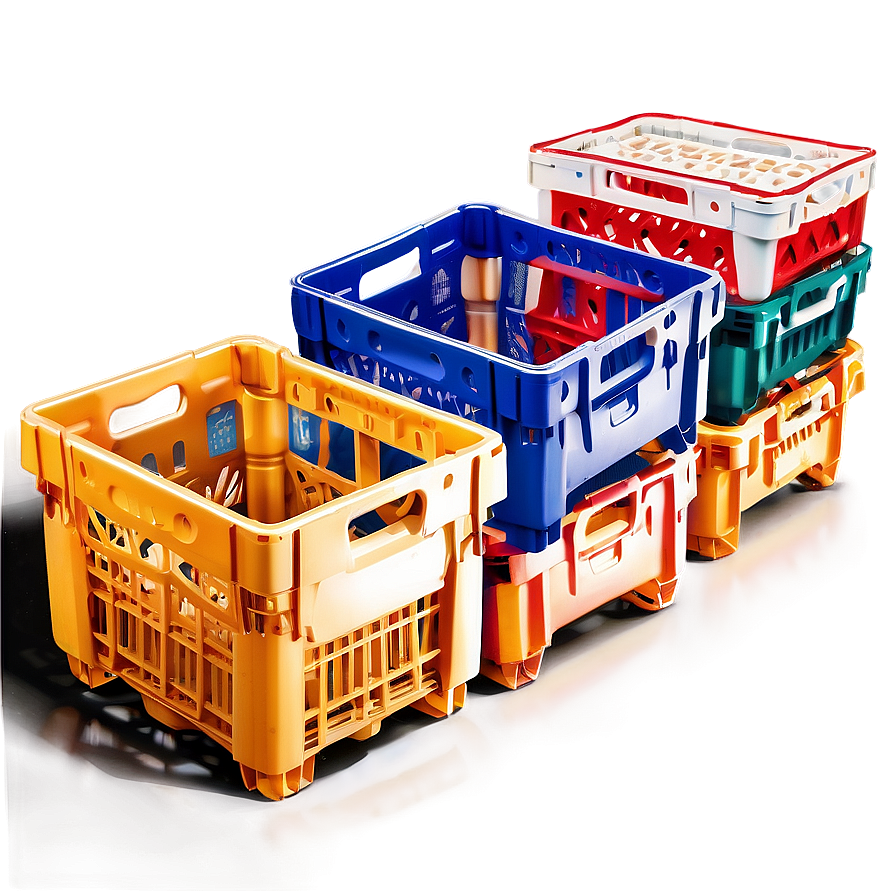 Milk Crate Storage Solution Png 06272024