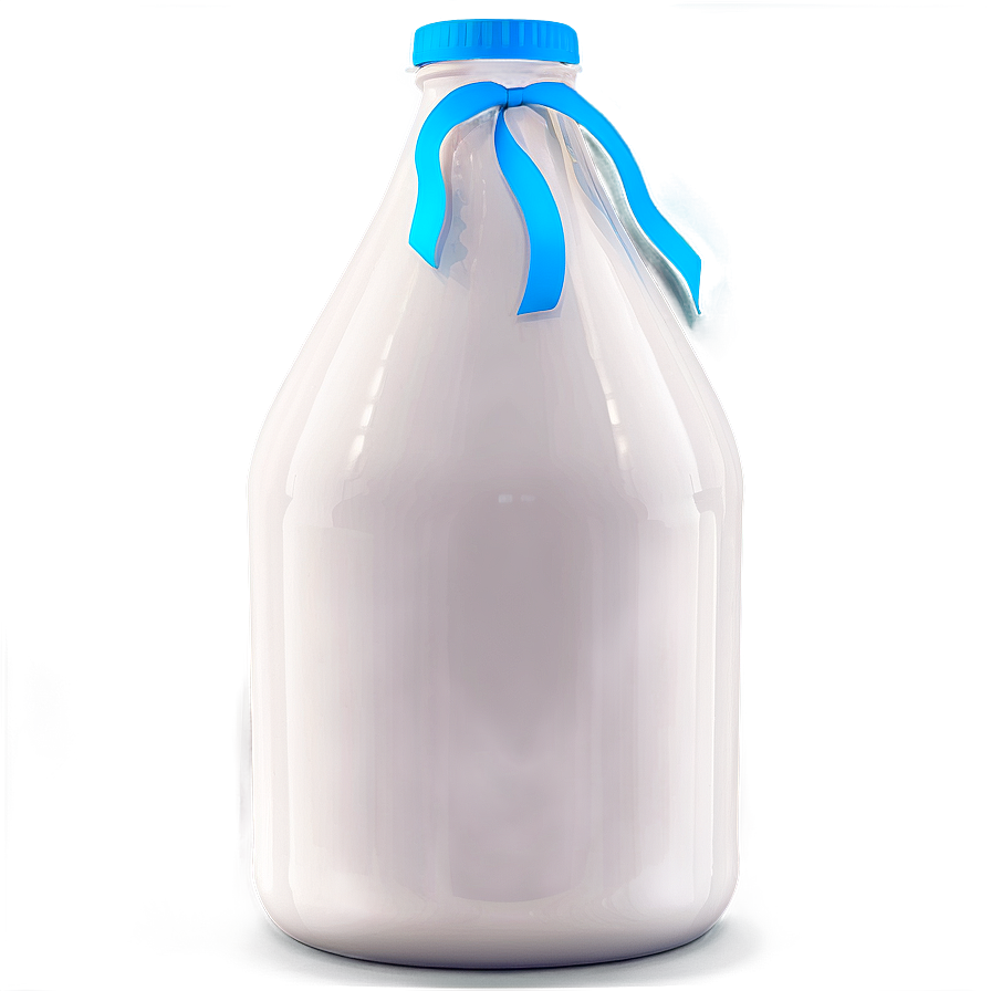 Milk Gallon With Ribbon Png Uos53