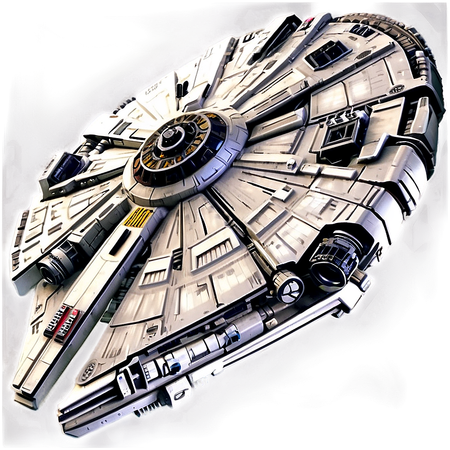 Millennium Falcon Movie Poster Png 06122024