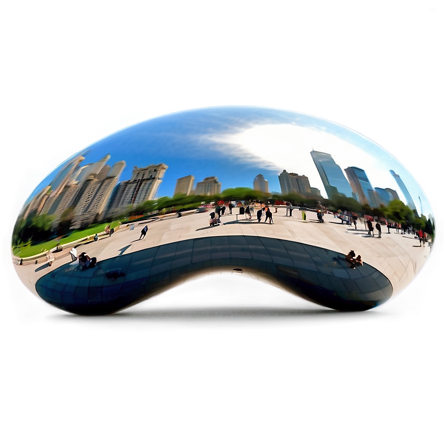 Millennium Park Chicago Png 06202024