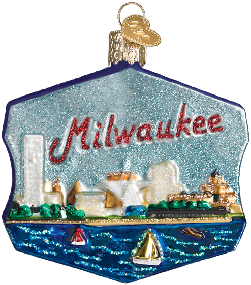 Milwaukee Sparkling Ornament