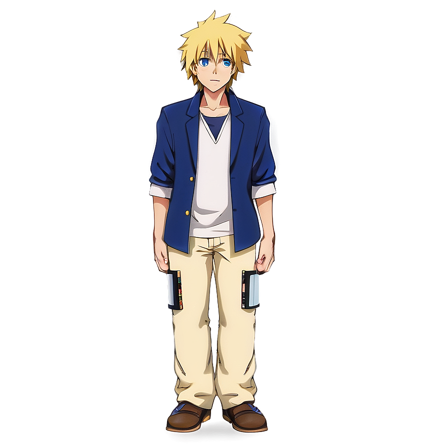 Minato Character Art Png Skc50