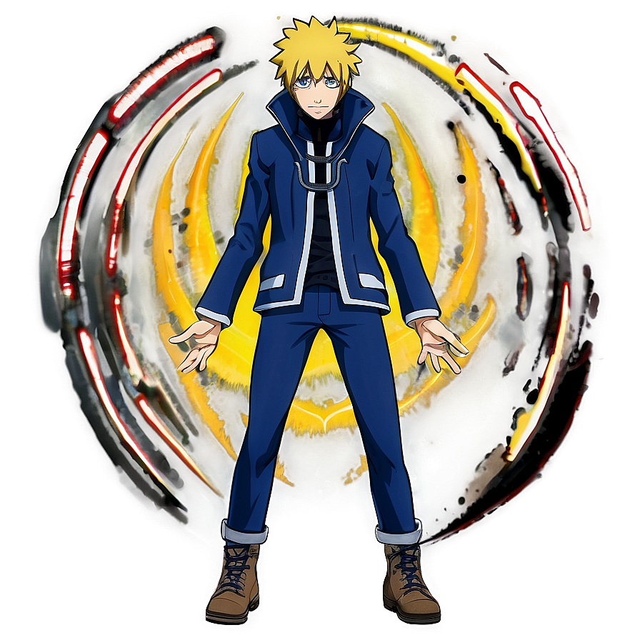 Minato's Heroic Stance Png 06202024