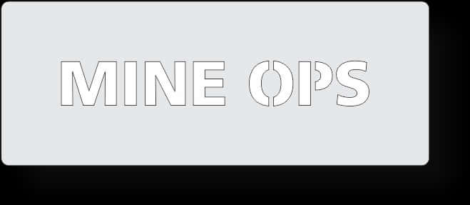 Mine Ops Logo Design