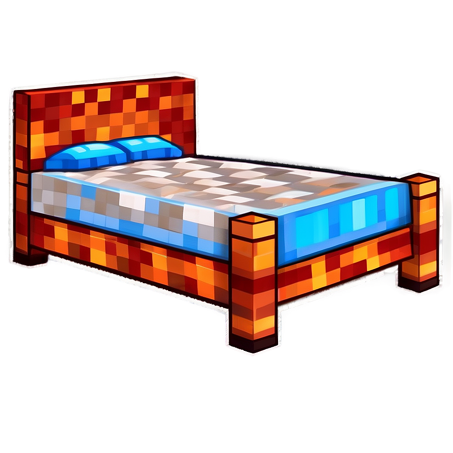 Minecraft Bed C