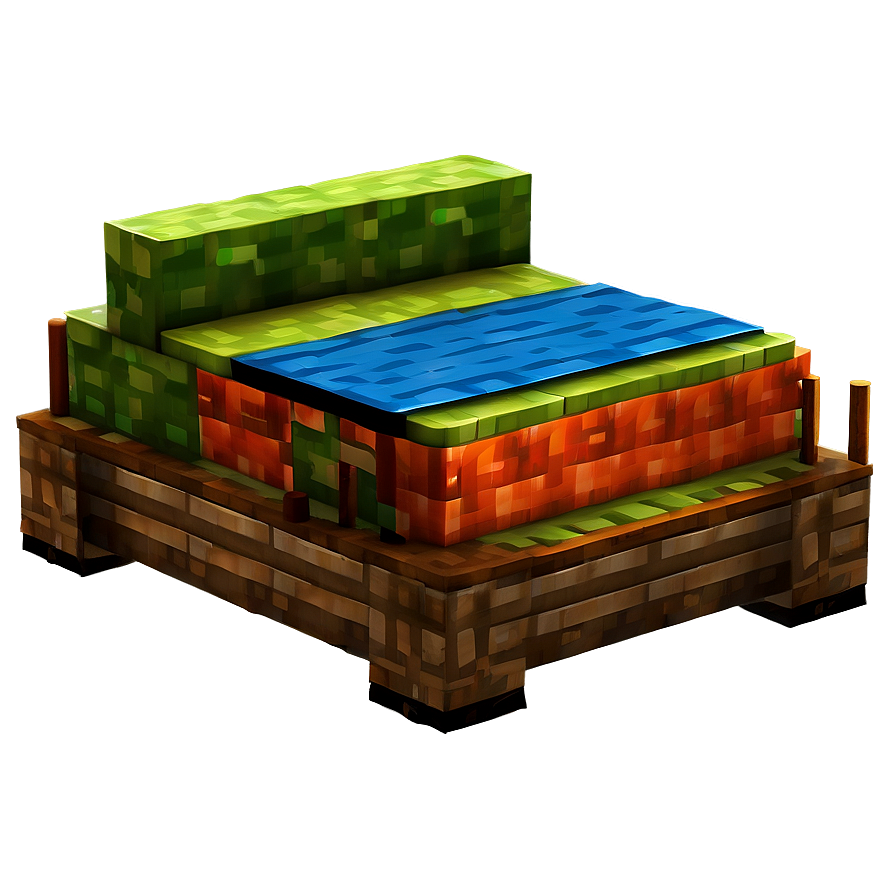 Minecraft Bed Color Variants Png 06122024