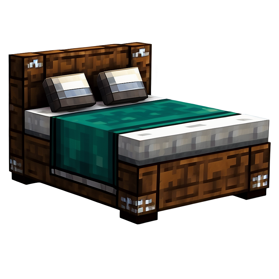 Minecraft Bed Design Png Lbx38