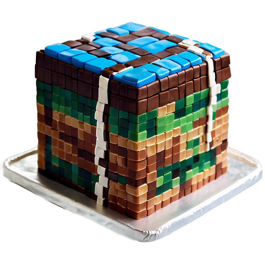 Minecraft Cake Diy Png 06132024