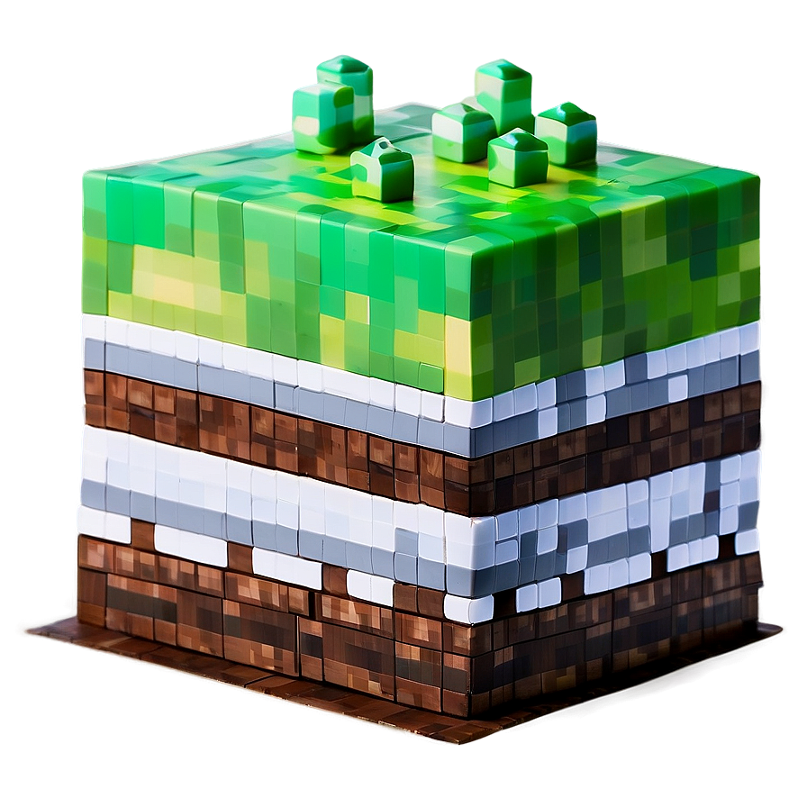 Minecraft Cake Multi-layer Png Rrj89