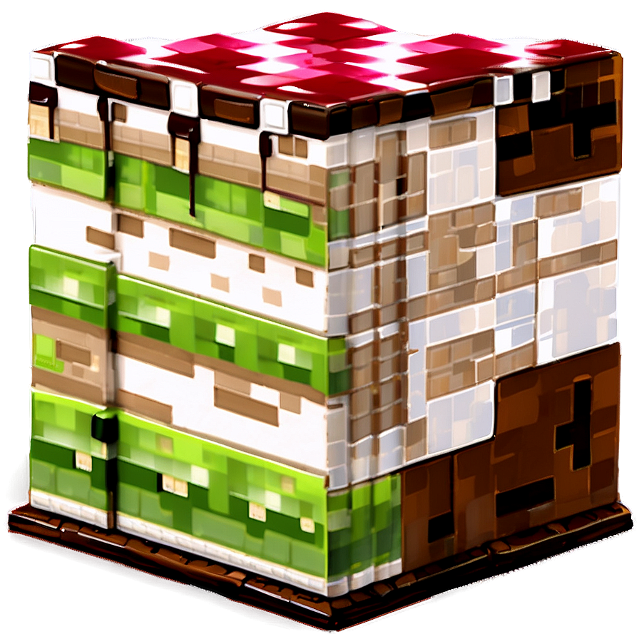 Minecraft Cake Slice Png 61