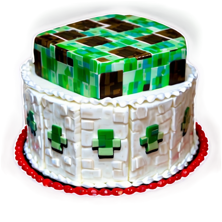 Minecraft Cake Toppers Png Vht44