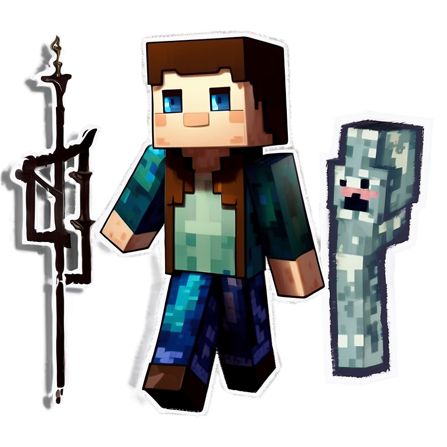 Minecraft Character Designs Png Idh4