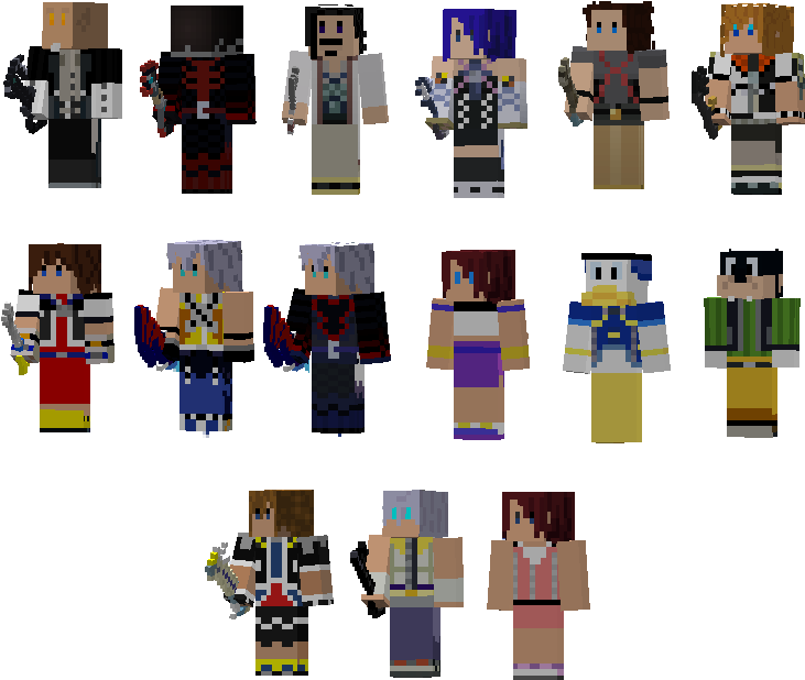 Minecraft_ Character_ Skins_ Collection