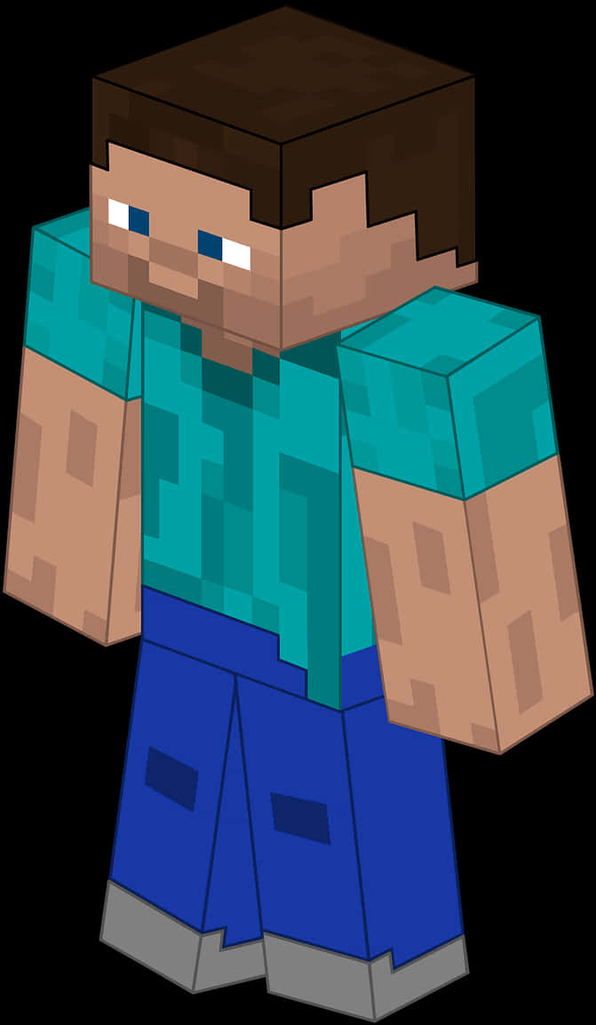 Minecraft Character Steve Graphic