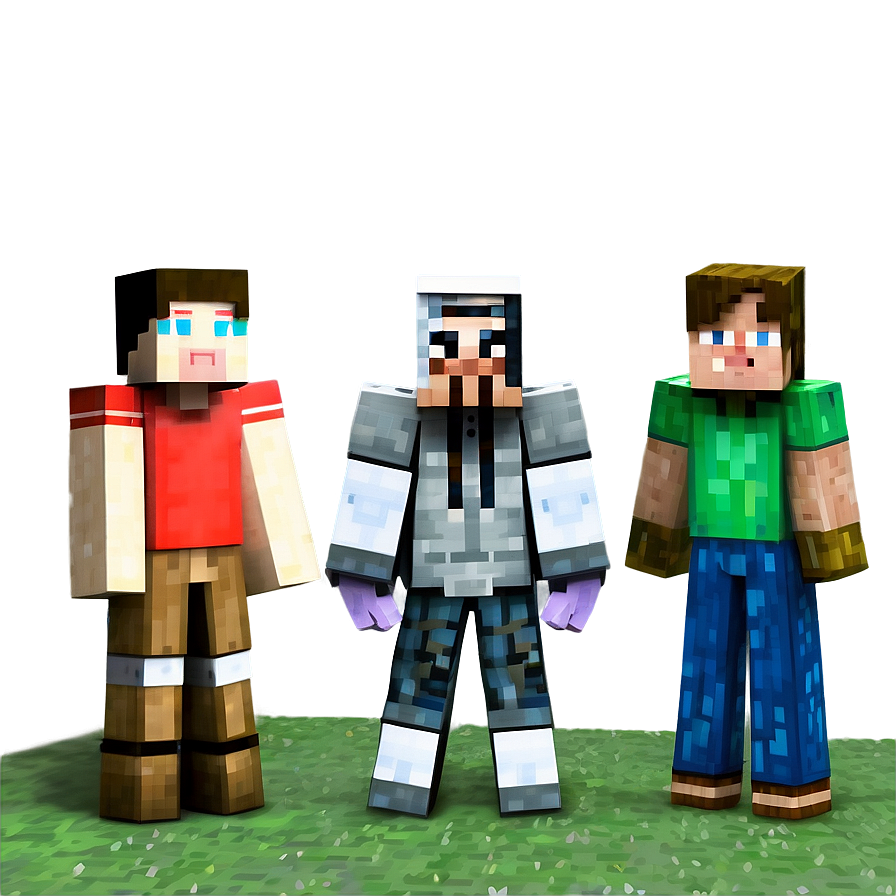 Minecraft Characters By Fans Png Yoa9