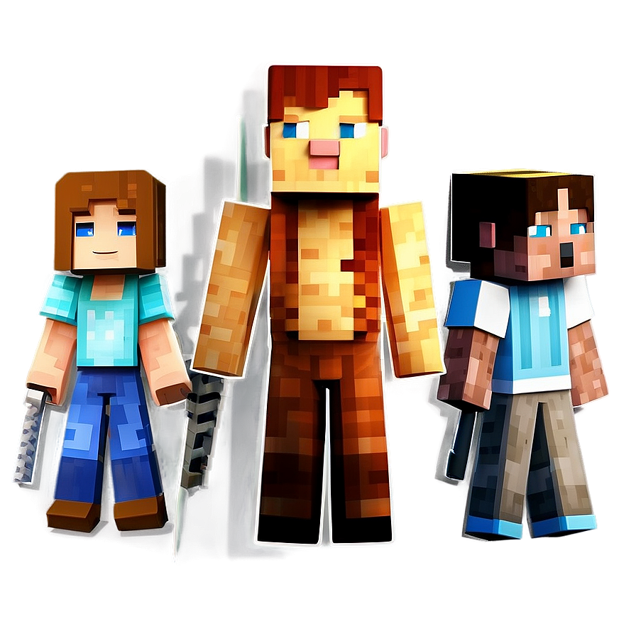 Minecraft Characters Png Dbg36