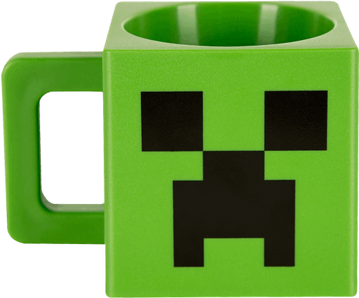 Minecraft Creeper Face Mug