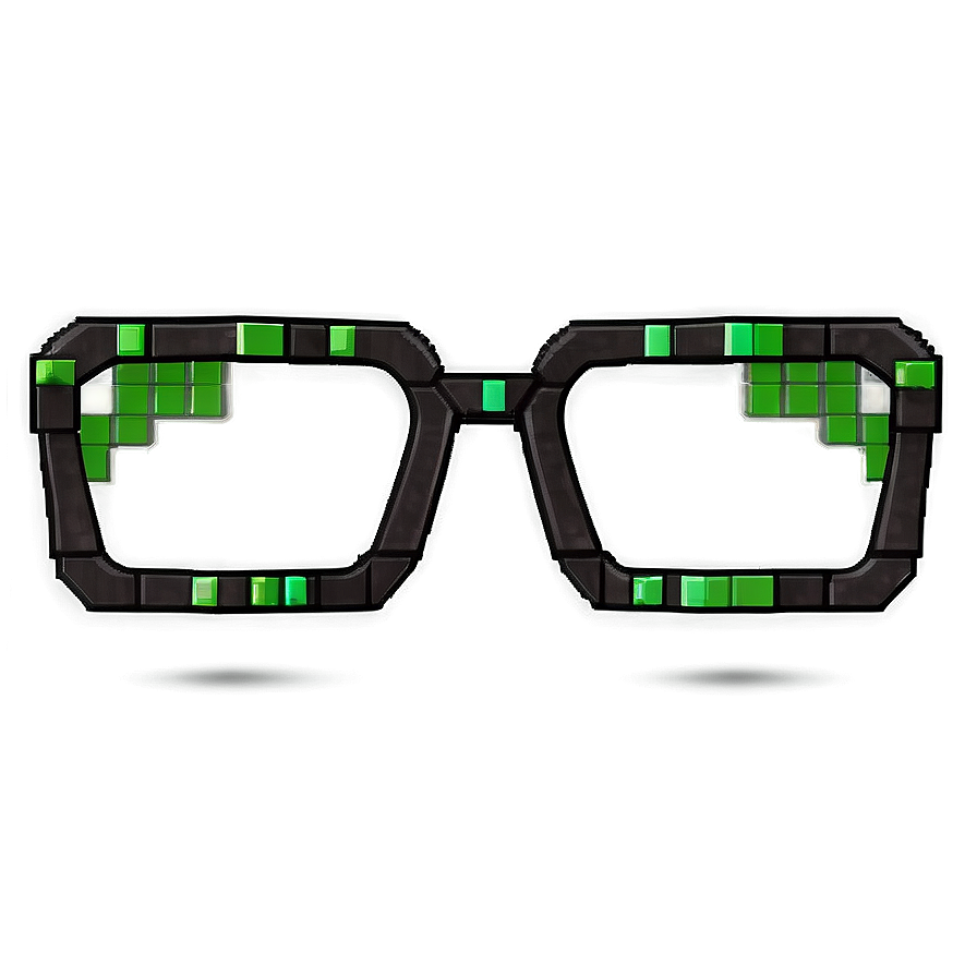 Minecraft Creeper Glasses Png Mvu