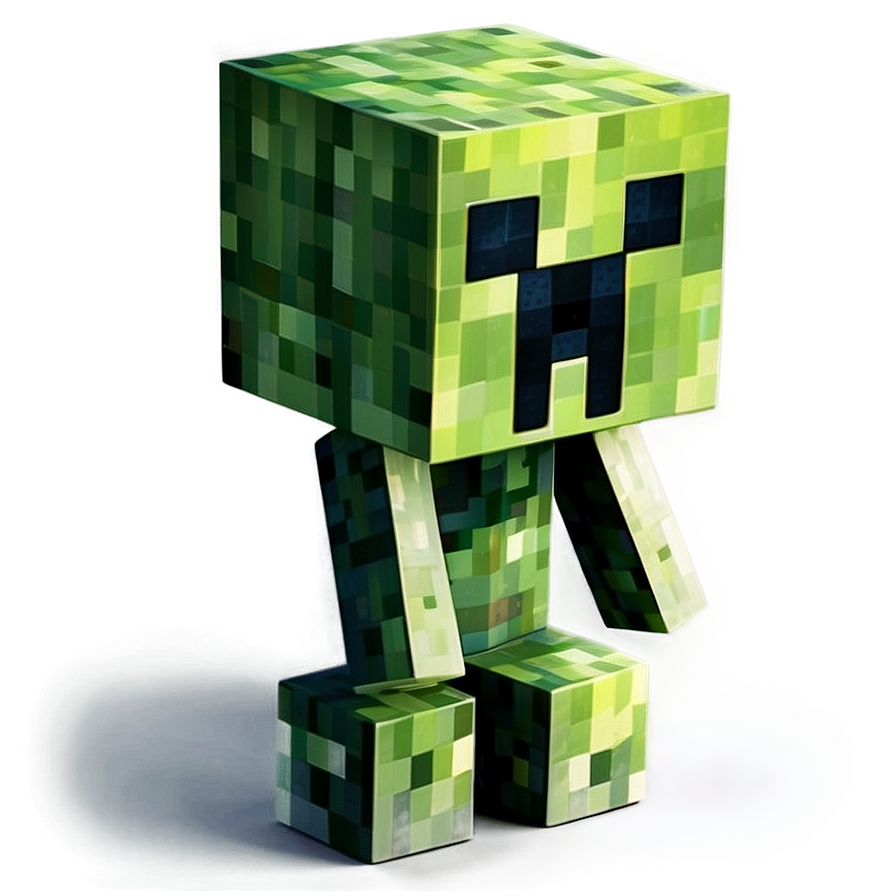 Minecraft Creeper In Sunlight Png 4