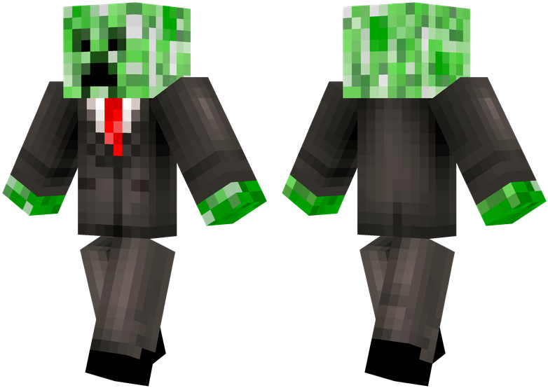 Minecraft Creeperin Suit Skin