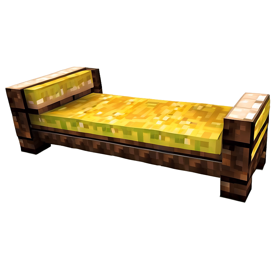 Minecraft Day Bed Png 06122024