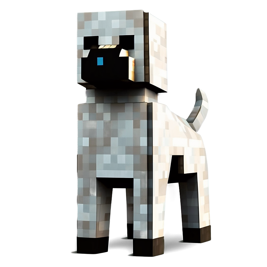 Minecraft Dog Png 06262024