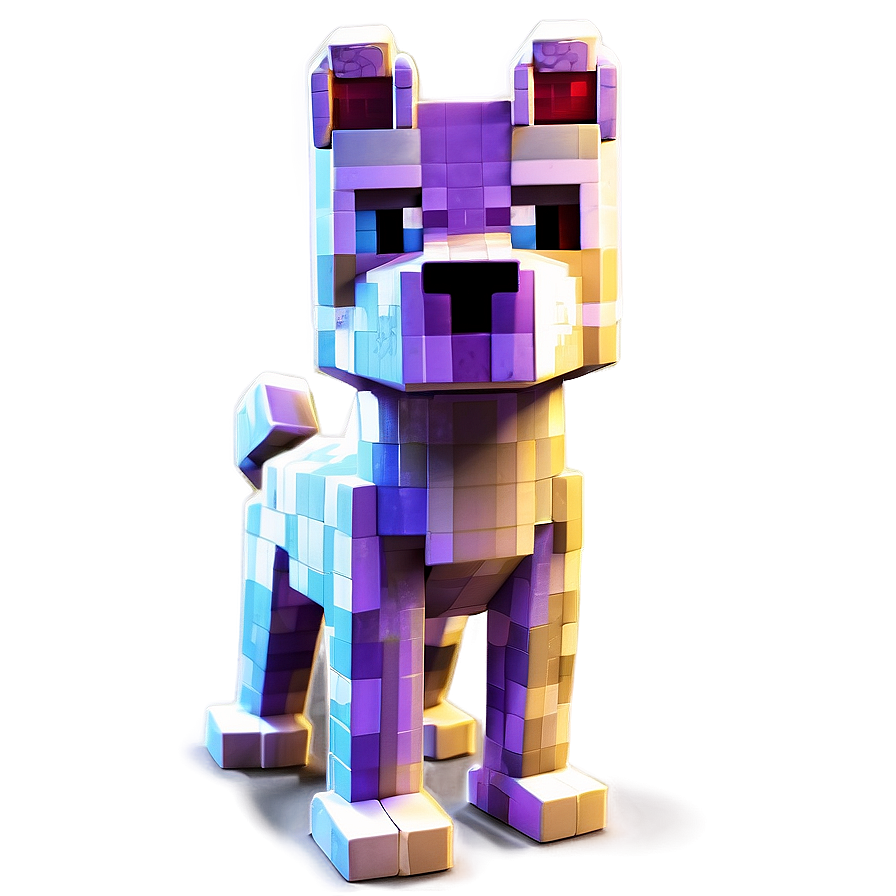 Minecraft Doggy Art Png 28