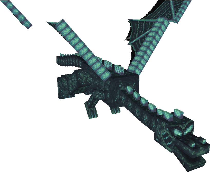 Minecraft Ender Dragon Flying