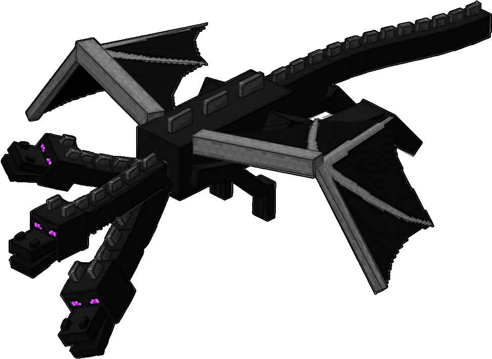 Minecraft Ender Dragon Render