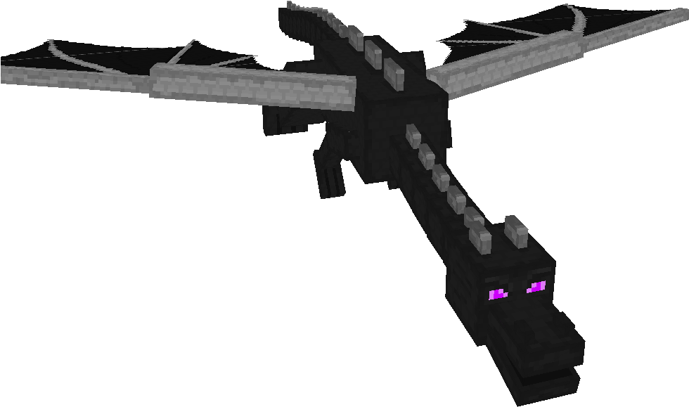 Minecraft Ender Dragon Render