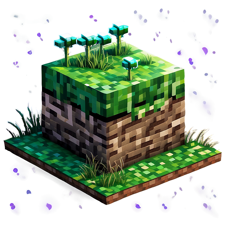 Minecraft Grass And Sand Block Png Ohr10