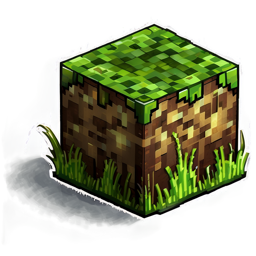 Minecraft Grass Block Crafting Png 69