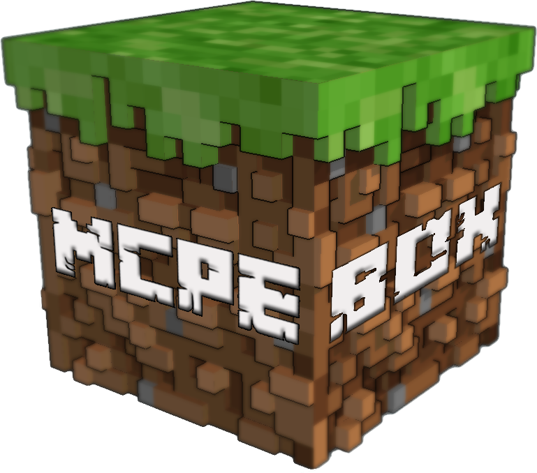 Minecraft Grass Block M C P E Box