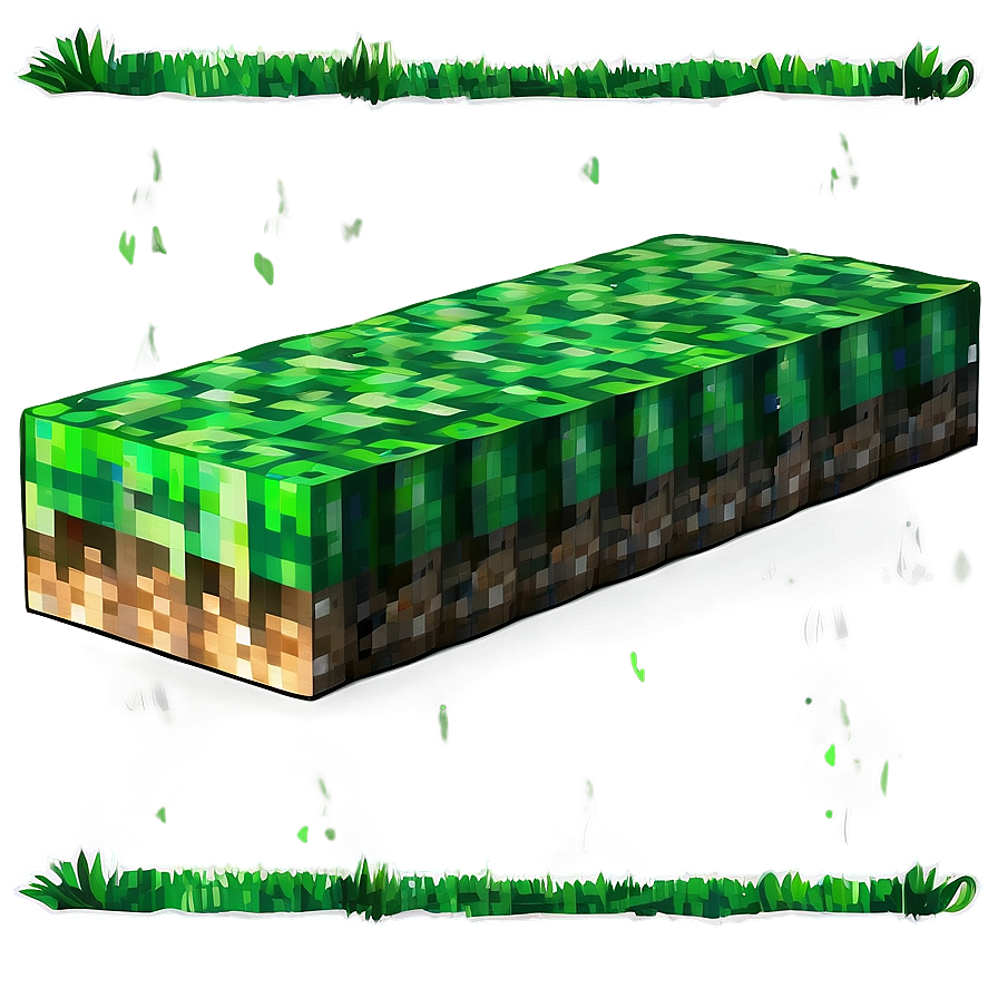 Minecraft Grass Block Pattern Png Kuj41