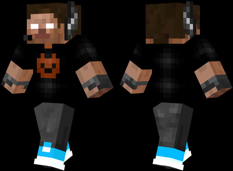 Minecraft Herobrine Character Model