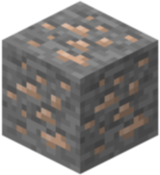 Minecraft Iron Ore Block