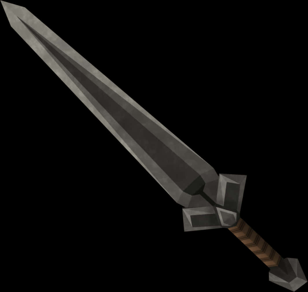 Minecraft Iron Sword Graphic