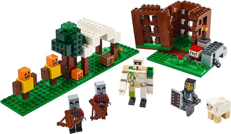 Minecraft Lego Crossover Set